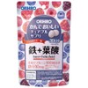Orihiro Chewable Supplement, Iron + Folic Acid, 120 Tablets x