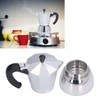 Stovetop Coffee Maker 6 Cup Moka Pot Delicious Coffee Making