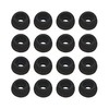 High Quality 16 x Sunshine Tronic Ear Pads for In-Ear-Earphones/Size: M/Matt Black