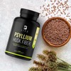 Fibra de Psyllium Husk (Plantago Ovata) 240 Cápsulas 2000 mg