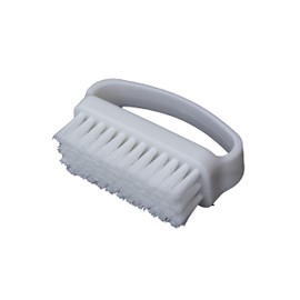 Brosse Hand Wash Brush, Made in Japan, Firm, Italian Brush Bristles, White