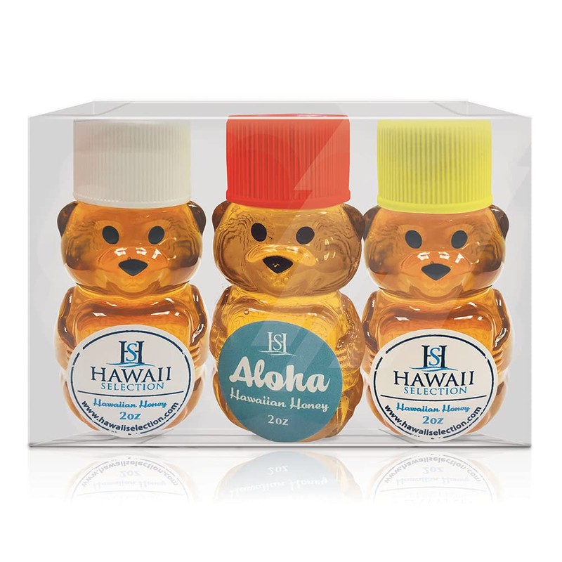 Hawaii Selection/ 3 x Mini Honey Aloha Gift Set/ 6oz