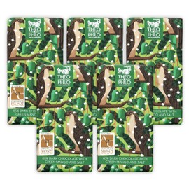 Theo & Philo Green Mango & Salt 65% Dark Chocolate 5 Pack - Filipino Chocolate - Bean-to-Bar, Direct Sourced, Made at Origin, Single Origin, Woman Owned, BIPOC Owned - Vegan - Bundle