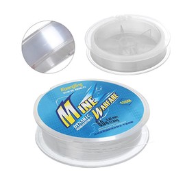 Fish Line Fishing Wire Nylon Thread Clear fishing Wire Clear Wire for Hanging Fishing Wire Strong Clear String for Hanging decorations (blue 8.0)