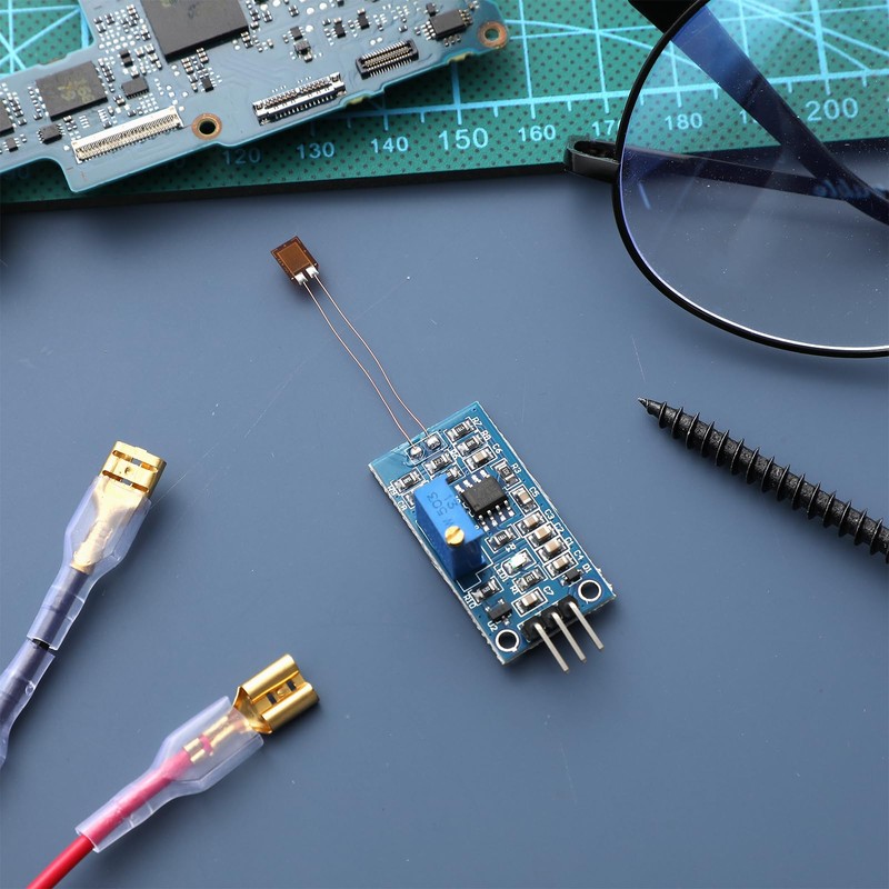 Hemobllo Strain Gauge Load Cell, Test Sensor Strain Gauge Amplifier,