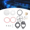 25Pcs Carburetor Overhaul Kit with Fuel Solenoid Valve for Crafter