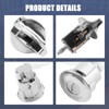 Ignition Switch Lock 2 Pcs Door Locks Cylinder with Keys