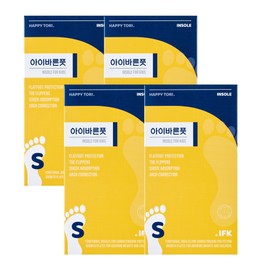 Happytory Ibalunfoot Children's Infant Flat Foot Arch Insole, 4box / 해피토리 아이바른풋 어린이 유아 평발 아치 깔창, 4box