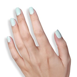 LONDONTOWN Gel Nail Polish, UV/LED Color, Vegan, Cruelty-Free Nail Lacquer, Mint No Chip, 12mL
