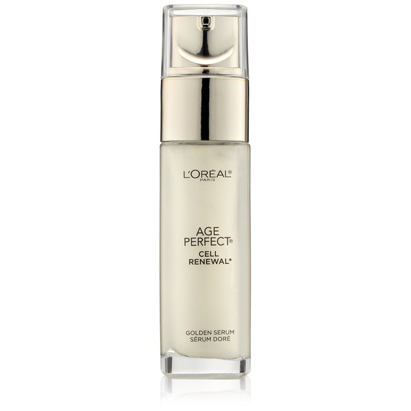 L'Oreal Paris Skincare Age Perfect Cell Renewal Golden Face Anti-Aging Serum, 1 Ounce