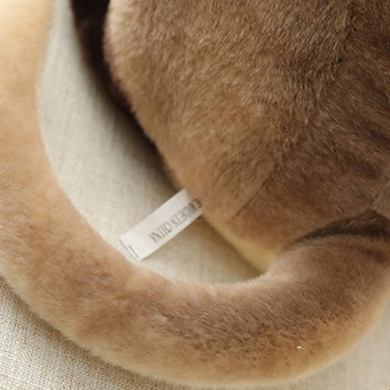BARMI Siamese Cat Plush Stuffed Animal - Lifelike Cat Pillow,