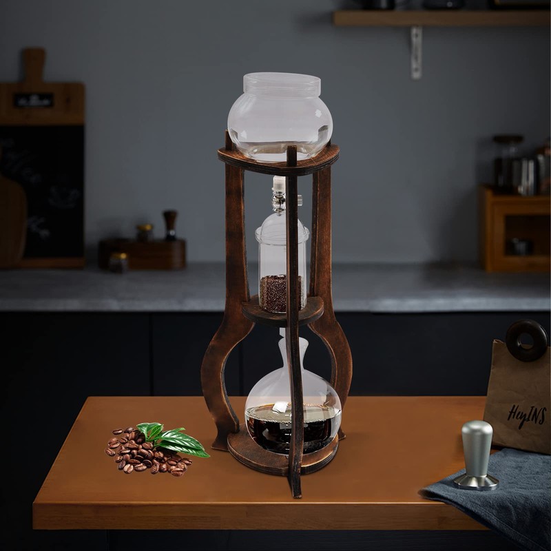 CUBELLIN 600ML Cold Brew Drip Coffee Maker Manual Iced Coffee