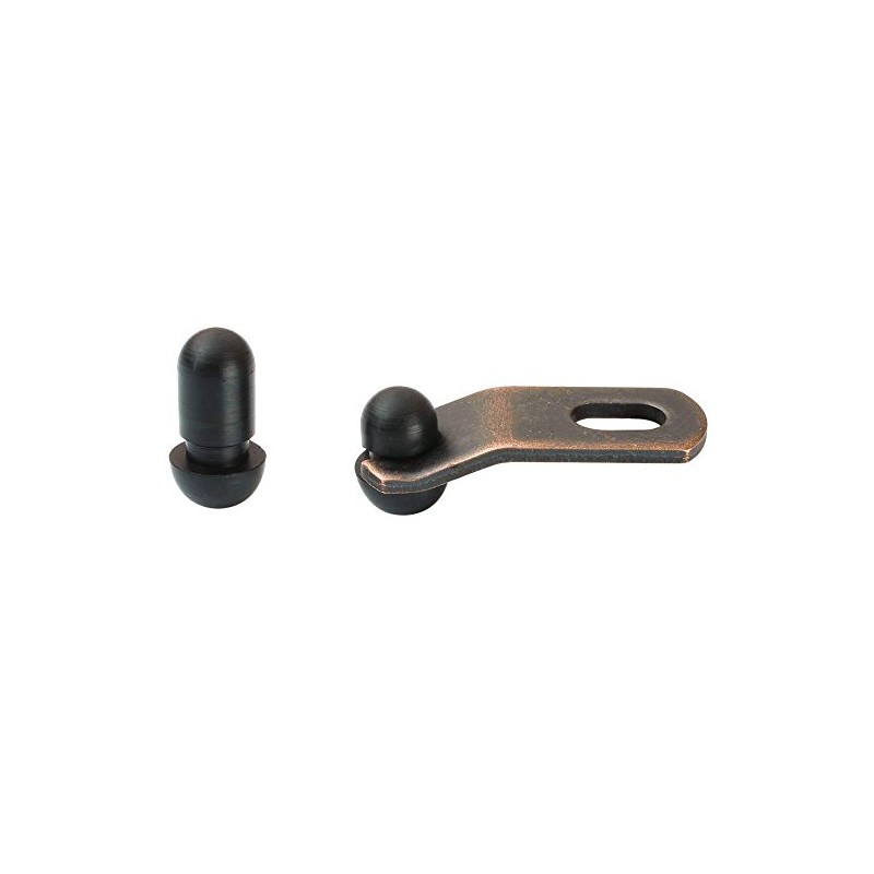 Glass Retainer Clips, Zinc