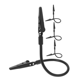 BUGUUYO 4pcs Adjustable Soldering Wire Clips Dual Head Price Tag Holders for Photos Notes Flexible Clamps for Single Person Welding Tasks Convenient Decorative Fastening Clips