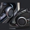 4pcs Carbon Fiber Style Door Midrange Speaker Cover Trims for