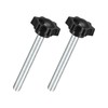 QUARKZMAN Pack of 2 M10 x 80 mm Star Handles,