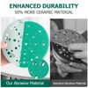 6-Inch Abrasive Sanding Discs 50 Pack 40 Grit Sandpaper, 49-Hole