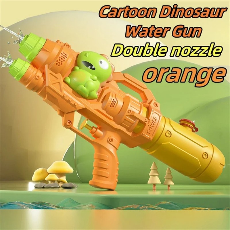 Cartoon Water Gun Toy for Kids – Double-Nozzle Unicorn &