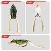 Probite Soft Frog Lures, Topwater Swimbaits for Bass Fishing, Realistic