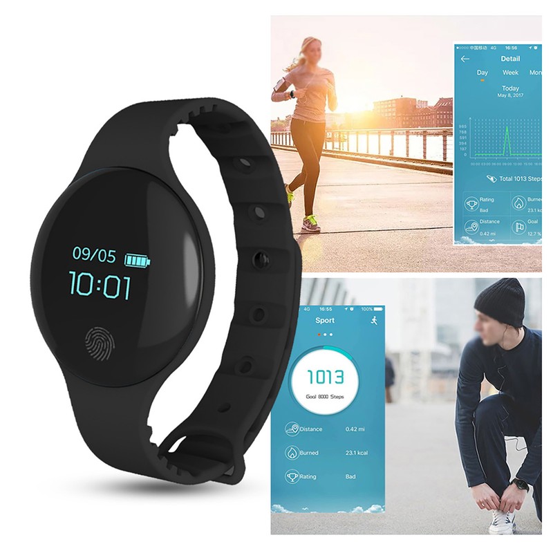 Smart Bracelet Waterproof Sports Smartwatch Wristband Long Standby