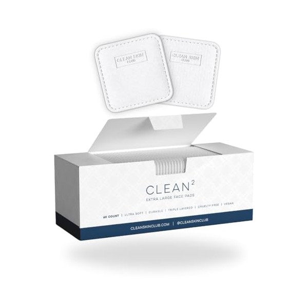 Clean Skin Club Clean² Pads 2.0 [NEW & IMPROVED EDGES]