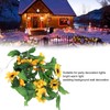 3 Pcs Sunflower String Lights 7.8ft 20 LED Battery Powered