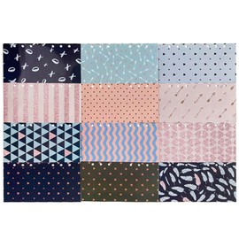 Reusable Cash Budget Envelopes for Cash System,12 Pcs Waterproof A6 6-Ring Budget Binder Envelopes with 12 Expense Tracking Budget Sheets & 24 Label Sticker