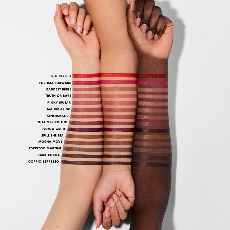 e.l.f. Cream Glide Lip Liner, Highly-Pigmented Pencil For Shaping &