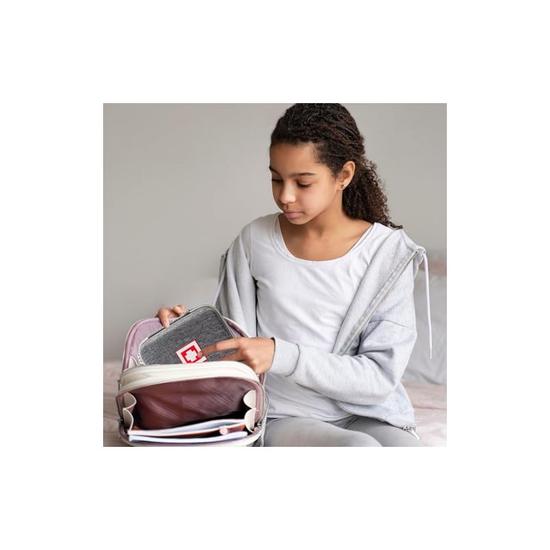 Portable Nebulizer Carrying Case - Durable Medical Bag for Asthma