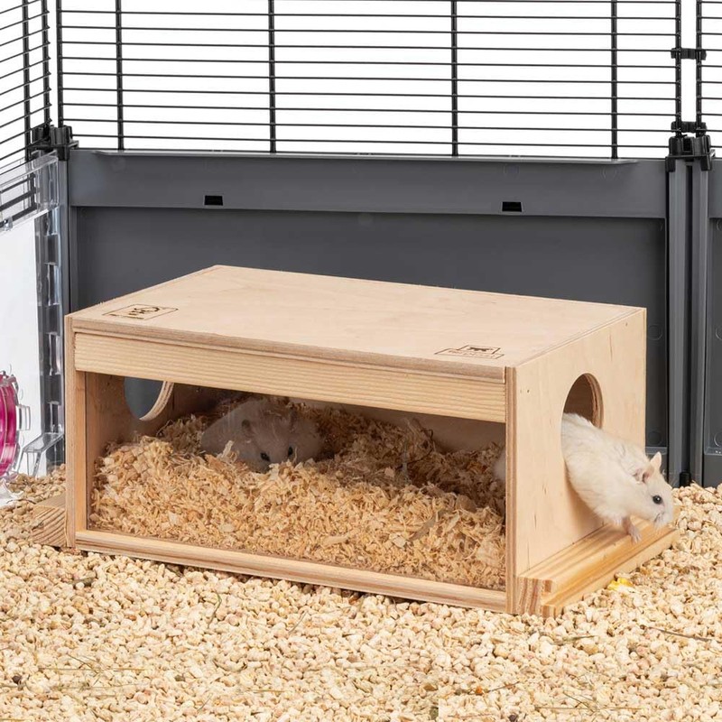 Ferplast Hamster House, Mouse House, Accessory for Hamster Cage, Hamster