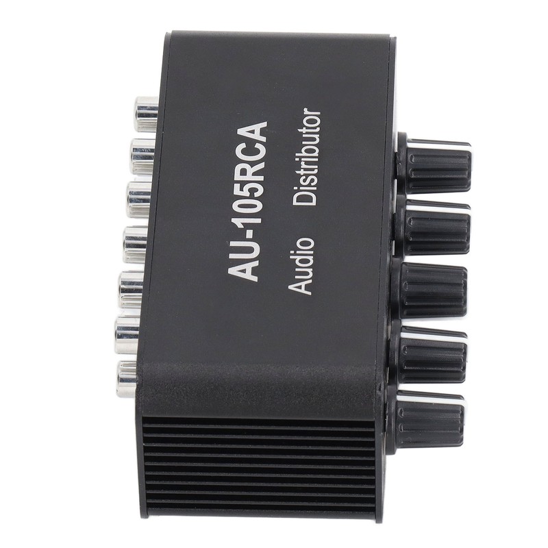 Bi Directional Audio Switcher High Fidelity 5 Way Audio Switch