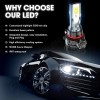 CHUSYYRAY For Ford Escape 2008-2012 4x Combo LED Headlight High