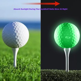 JIANGMU-Luminous Night Golf Balls Glow in The Dark Long Lasting Bright Luminous Balls NO LED Inside Best Hitting Tournament Fluorescent Golf Ball (6)