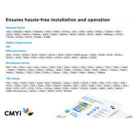 CMYi 57 Color Replacement Ink Cartridge for HP PSC 1110, 1110v, 1200, 1205, 1209, 1210, 1210A2L, 1210L, 1210V, 1210Xi, 1300, 1310, 1311, 1312, 1315, 1315v, 1315xi, 1317, 1318, 1340, 1350, 1350V