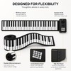 88-Key Roll Up Piano Keyboard for Home Practice – Portable