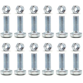 12 Sets- HS1132 Auger Shear Pins Bolts & Nuts Stainless Steel Fits Honda HS624 HS828 HS928 HS724 & New HSS Series 724 928 1332 Snow Blowers