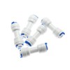 Maxmoral 5PCS Pipe Fitting 1/4" OD Quick Straight Connect Push