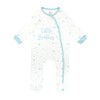 Harry Bear Baby Sleepsuit Little Brother White 9-12 Months