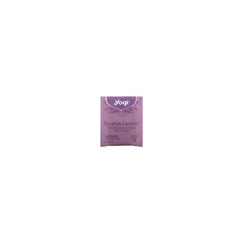 Organic Egyptian Licorice 16 tea bags by Yogi Tea