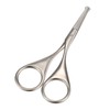 VOCOSTE Nose Hair Scissors, Round Safety Scissors, Eyebrow Eyelashes, Beard,