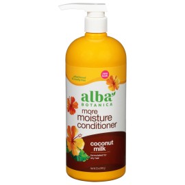 Alba Botanica Conditioner Coconut Drink It 32 Oz (Pack of 3)