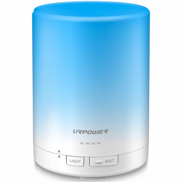 URPOWER 300ml Aromatherapy Essential Oil Diffuser Ultrasonic Air Humidifier AUTO