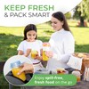 Orblue Silicone Stretch Lids 6-Pack Small for Fresh Food Storage