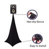 4 Pack Speaker Stand Cover Tripod Scrim, DJ Speaker Stand
