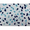 Shades of Blue Rain Drop Confetti - Blue Baby Shower