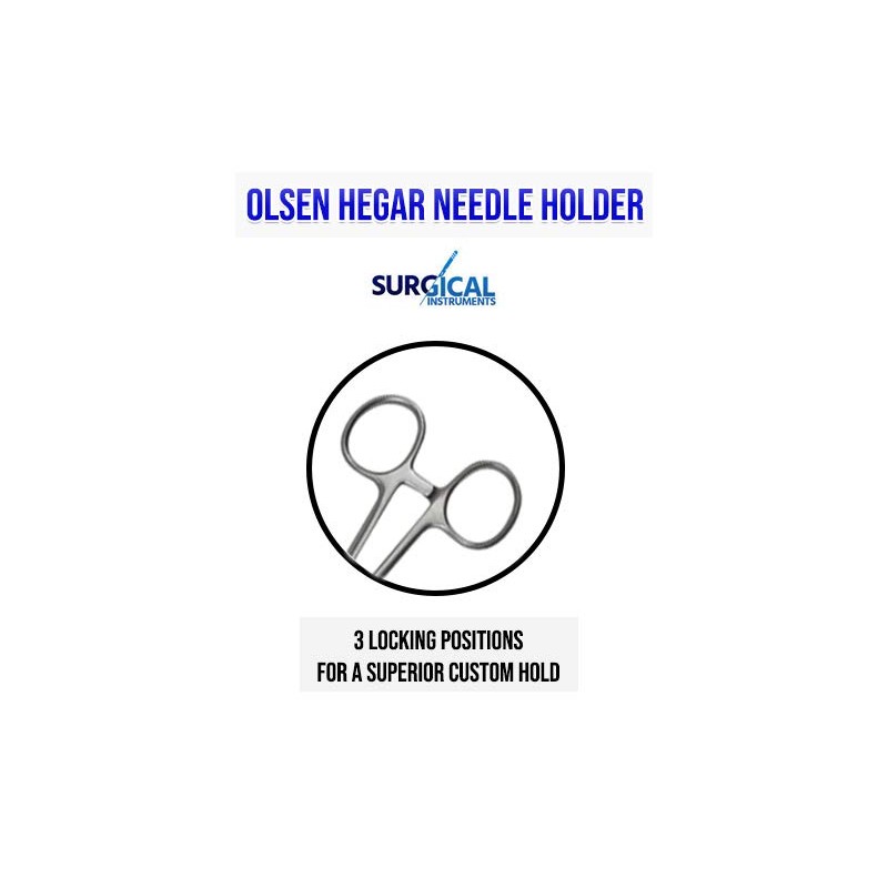 Baby Olsen Hegar Needle Holder Surgical Dental Instrument