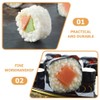 STOBOK 6 pezzi di sushi artificiali realistici finti panini di