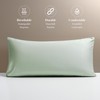 Simple&Opulence Bamboo Cushion Covers, Standard Size, Pillowcase with Envelope Closure,
