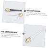 Ipetboom 2Pcs Eye Cream Spoons Metal Makeup Tool for Facial