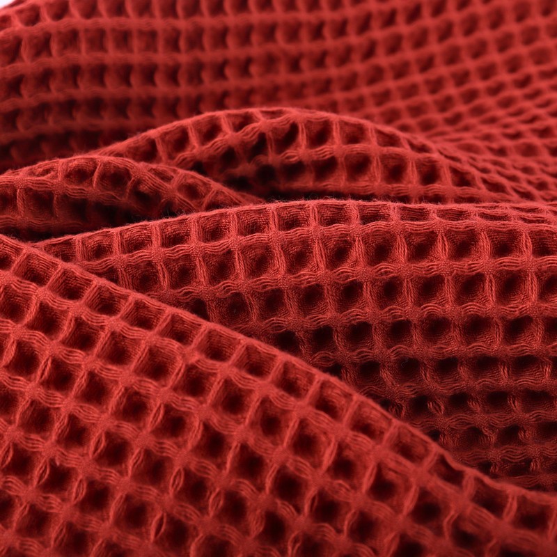 PÜSKÜL Premium Waffle Bath Towels Set of 2 - Organic